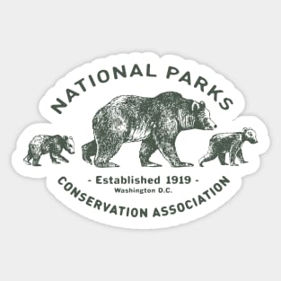 National Parks Conservation Association 2 by Buck Tee Sticker